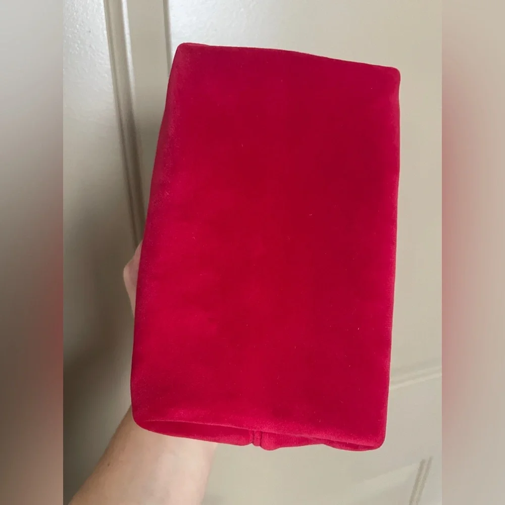 Dior velvet pouch